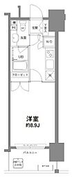 コンフォリア新宿御苑1 1Kの間取図画像