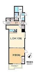ウインベルデュエット小岩 1LDKの間取図画像