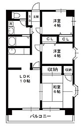 ポートアイランド坂戸 3LDKの間取図画像
