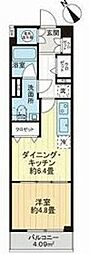 ライオンズプラザ池袋 1DKの間取図画像