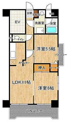 エステーム市ヶ尾_間取り_0