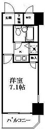 藤和シティコープ浅間町 1Kの間取図画像