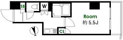 菱和パレス立教通り 1Kの間取図画像