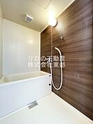 清潔感のある浴室で、1日の疲れを癒しリラックスできます。