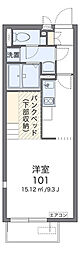 ミランダＭ・Ｉ　(58498) 1階1Kの間取り