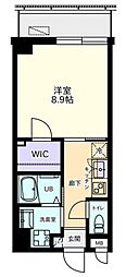 RISEPLACE横浜生麦 1Kの間取図画像