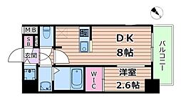 エスリードレジデンス　ザ・グラン 梅田イースト 8階