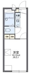レオパレスポートサイド 1Kの間取図画像