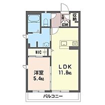 サンセール．Ｋ 00203 ｜ 群馬県桐生市境野町１丁目1123-1（賃貸アパート1LDK・2階・44.33㎡） その2