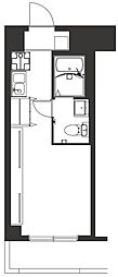 あざみ野一丁目ビル ワンルームの間取図画像