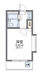 レオパレスさがみ野第8 1Kの間取図画像