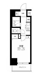 日神パレステージ三軒茶屋2 1Kの間取図画像