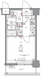 GENOVIA西川口II 1Kの間取図画像