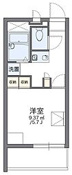 レオパレスウィングトダパーク 1Kの間取図画像