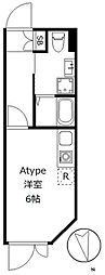 SperanzaTokyo ワンルームの間取図画像