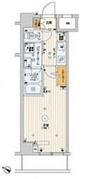 スカイコート渋谷神山町 1Kの間取図画像