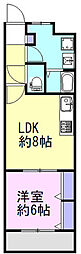 日神パレステージ豊玉第2 1LDKの間取図画像