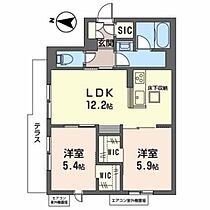 ShaMaisonノースフィールド  ｜ 大阪府堺市堺区向陵西町３丁（賃貸マンション2LDK・1階・56.76㎡） その2