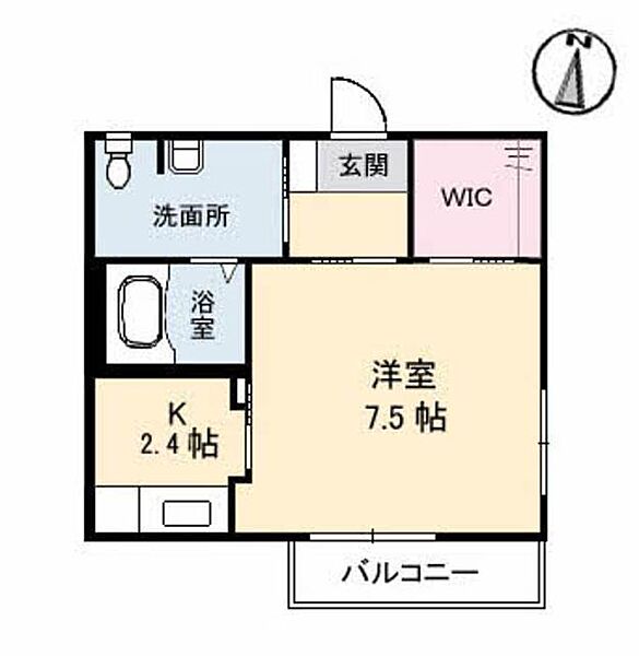 サニーハイツタマキ　II A0101｜広島県呉市広吉松２丁目(賃貸アパート1K・1階・27.83㎡)の写真 その2