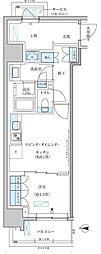 パークアクシス池袋イースト 1LDKの間取図画像