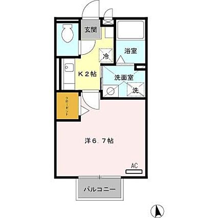 セジュールシャトレーＡ_間取り_0