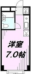 ARKHOUSEF ワンルームの間取図画像