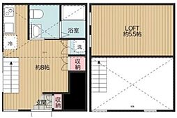 Florence経堂 1LDKの間取図画像