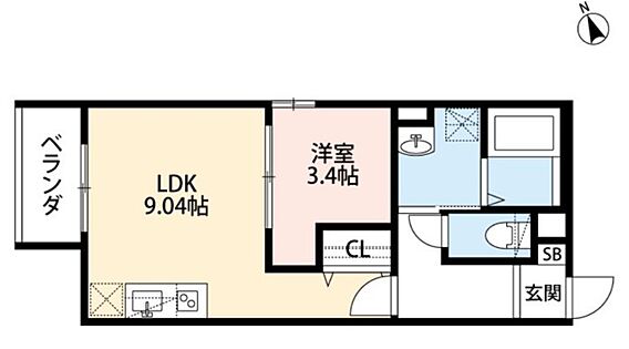 プレミアハイツ浅香山_間取り_0