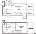 レジディア西新宿21階18.5万円