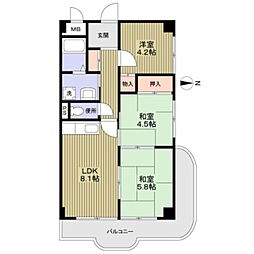 サンロイヤル 2階