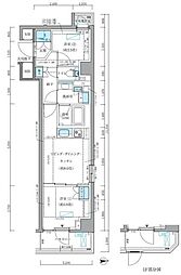 品川区東品川4丁目マンション 2LDKの間取図画像