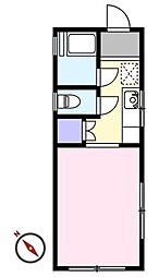 泉谷ビル ワンルームの間取図画像