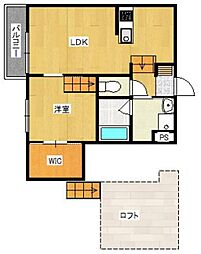 FAMILYSTAGE香椎駅東 1LDKの間取図画像