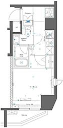 AZEST板橋本町 1Kの間取図画像