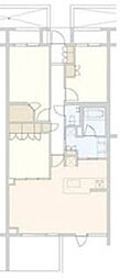 グラン・ブルー鷺沼 3LDKの間取図画像