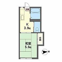 パルハイツ 103 ｜ 宮城県仙台市太白区富沢２丁目5-5（賃貸アパート1K・1階・21.40㎡） その2