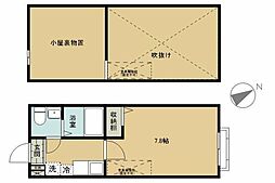 マ・ピエス相模原中央 1Kの間取図画像