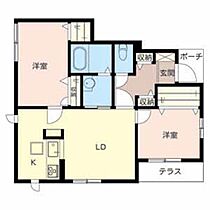 メイプルコート 0101 ｜ 大阪府大阪市東成区大今里４丁目16-22（賃貸アパート2LDK・1階・53.00㎡） その2