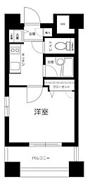 OLIO池尻大橋 1Kの間取図画像