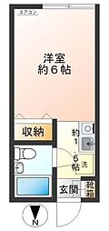 間取図画像 ワンルーム