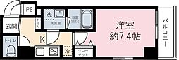 Casa Flag Shibuya 1Kの間取図画像