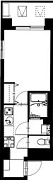 b'CASA練馬 1Kの間取図画像