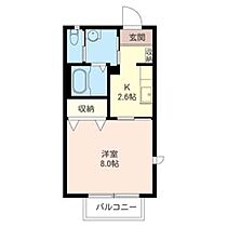 コンフォールメゾン　Ｂ 00201 ｜ 茨城県ひたちなか市大字田彦648-26（賃貸アパート1K・2階・28.21㎡） その2