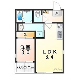 おおさか東線 新加美駅 徒歩5分 3階/-
