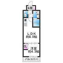 Jino花園町  ｜ 大阪府大阪市西成区梅南２丁目（賃貸マンション1LDK・4階・30.37㎡） その2