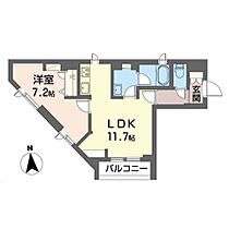 シャーメゾン日本橋 0202 ｜ 大阪府大阪市浪速区日本橋４丁目7-14（賃貸マンション1LDK・2階・45.43㎡） その2