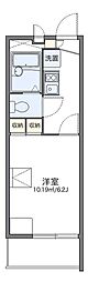 レオパレスクラッセ 1Kの間取図画像