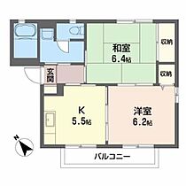 グランシード21Ｃ 202 ｜ 福島県伊達市保原町字西町185-1（賃貸アパート2K・2階・42.80㎡） その2