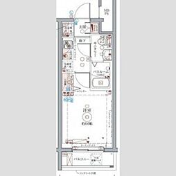 CREVISTA立石 1Kの間取図画像