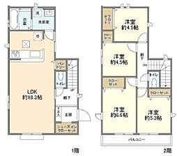 Kolet東村山#03 1階4LDKの間取り
